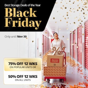 Access Storage - Moose Jaw Promotion