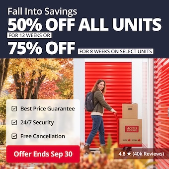 Access Storage - Moose Jaw Promotion