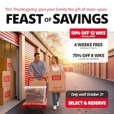 Access Storage - Moose Jaw Promotion
