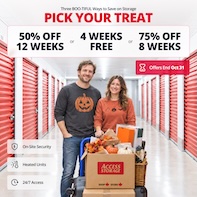 Access Storage - Moose Jaw Promotion