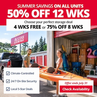 Access Storage - Moose Jaw Promotion