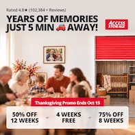 Access Storage - Moose Jaw Promotion
